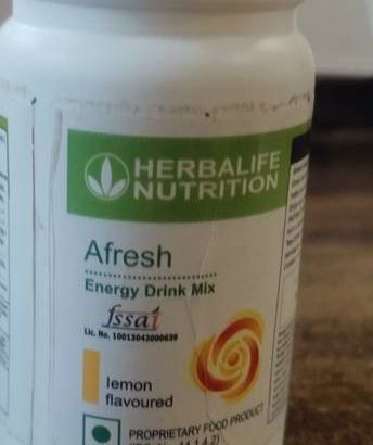 HERBALIFE Afresh Energy Drink Mix Lemon Flavour