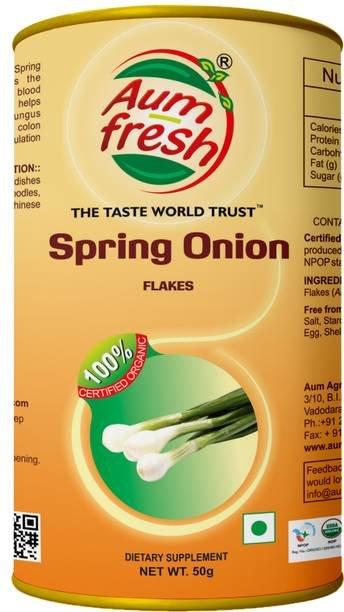 Aum Fresh Spring Onion Flakes - 100% Pure & Natural