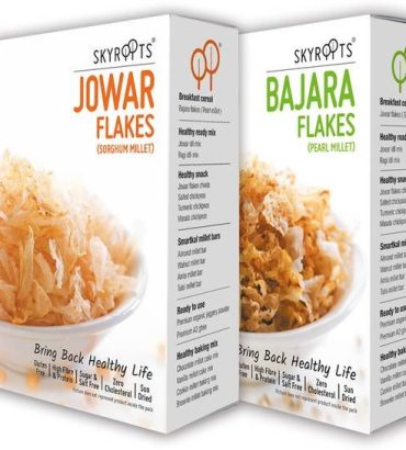SKYROOTS by Skyroots Jowar Flakes & Bajra Flakes 250 gm