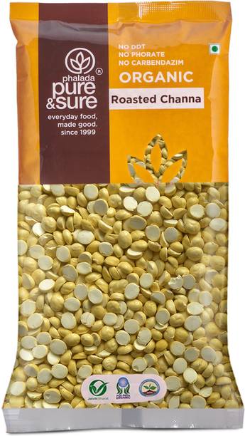Pure & Sure Organic Roasted Chana Dal (Split)