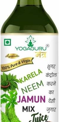 YOGAGURU MANTR Neem, Karela, Jamun Juice - 100% Natural
