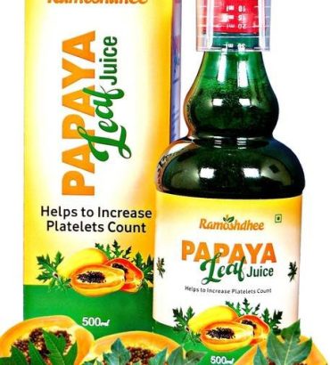 Ramoshdhee Organic Papaya Leaf Juice - Blood Platelets count