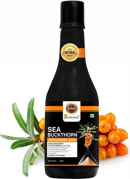 Srishma Sea Buckthorn Juice, Himalayan Berry, Enrich With omega3697