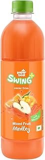 Paper Boat Swing Mixed Fruit Medley Juice, Enriched with Vitamin D, No Gmos, 600 ml