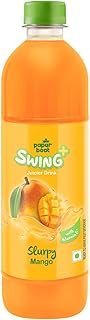 Paper Boat Swing Slurpy Mango Juice, Enriched with Vitamin D, No Gmos, 600 ml