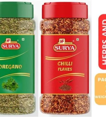 Surya OREGANO AND CHILLI FLAKES COMBO 55gm