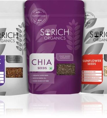 Sorich Organics Flax Seeds-200GM,Sunflower Seeds-200GM ...