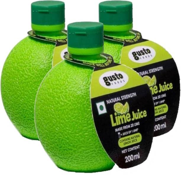 Gusto Foods Green Lime Juice Concentrate