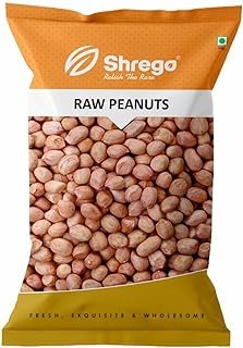 SHREGO Pink Raw Peanut, Vacuum Packed (1 kg) Premium Moongfali