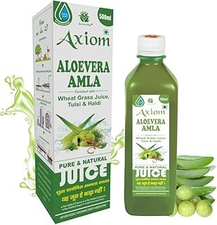 Jeevan Ras Aloevera Amla Herbal Juice 500 ml | Boosts Immunity | Helps to purify Blood | Helps in Digestion | Healthy Eyes | 100% Natural WHO GMP, GLP Certified Product