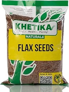 Khetika Naturale Flax Seeds 500G | Natural Alsi | Good for Hair Health