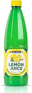Urban Platter Lemon Juice Concentrate, 700ml (Equivalent of 70 Lemons | Quick and Easy | Ideal for Beverages and Daily Use)