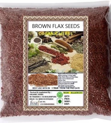 ORGANIC HERBS BROWN FLAX SEEDS Brown Flax Seeds