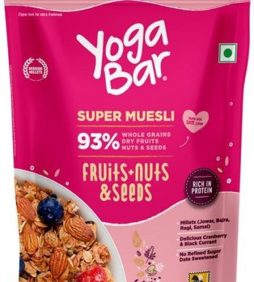 Yogabar by Yogabar Muesli 500g Fruits Nuts&Seeds