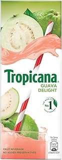 Tropicana Juice Guava 180 Ml Tetra Pack