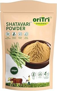 Oritri Organics Shatavari Powder 100g | Pure & Natural Shatavari Powder for Women's Wellness | Non-GMO Lactation Supplement | Supports Hormonal Balance, Increase Breast Milk & Overall Women's Health