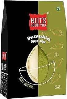 Nuts About You PUMPKIN Seeds, 200 g | Raw | Premium | 100% Natural | Diet Food