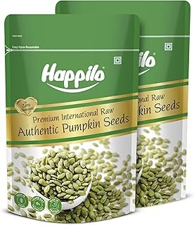 Happilo Premium Pumpkin Seeds & All Natural (Pack of 2) 200g