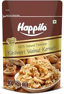 Happilo Premium 100% Natural Kashmiri Walnuts Kernels, 200g, Dry Fruits