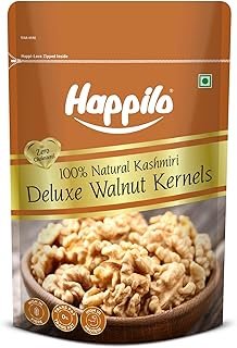 Happilo Deluxe 100% Natural Dried Kashmiri Walnut Kernels, 200g