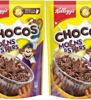 Kellogg's by NA CHOCOS MOONS & STARS (2X375 g) 750 GM