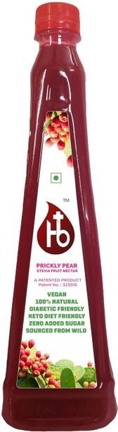 Hb+ Prickly Pear Fruit Nectar Juice, Powerful Antioxidant sweetant stevia red