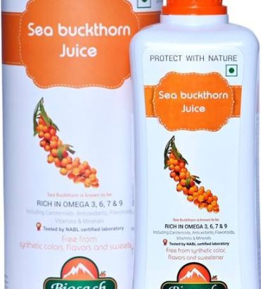 BIOSASH Sea Buckthorn Juice Herbal Immunity Booster Enriched omega 3-6-9-7