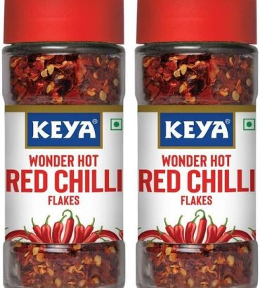 keya Keya Red Chilli Flakes | Premium Herbs 40gm