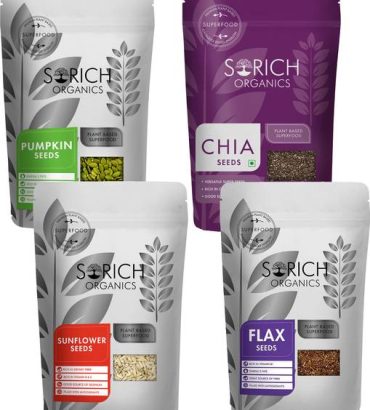 Sorich Organics Pumpkin Seeds-200GM,Sunflower Seeds-200...