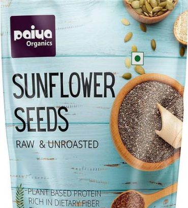 paiya organics Sunflower Seeds 900gm for Eating & Weigh...