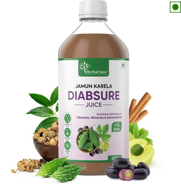 Herbalmax Diabsure Sugar Balance Juice with Karela, Jamun ,neem