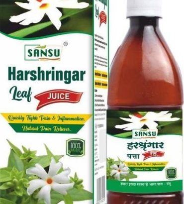 Sansu Night Jasmine Parijat Harshringar Leaf Juice