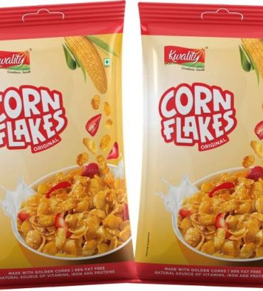 Kwality Corn Flakes, Natural Source of Vitamins, Iron