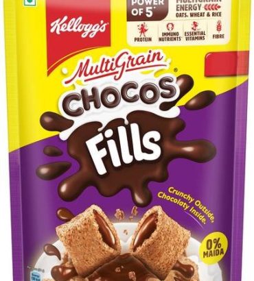 Kellogg's Chocos Fills Double Chocolaty, 0% Maida