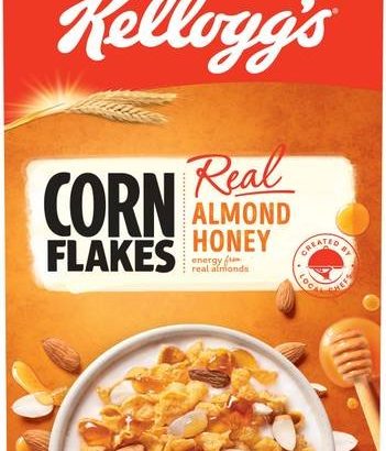 Kellogg's Almond Corn Flakes Box