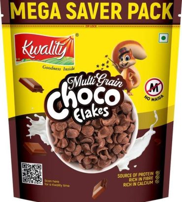 Kwality Choco Flakes, Made with Whole Wheat